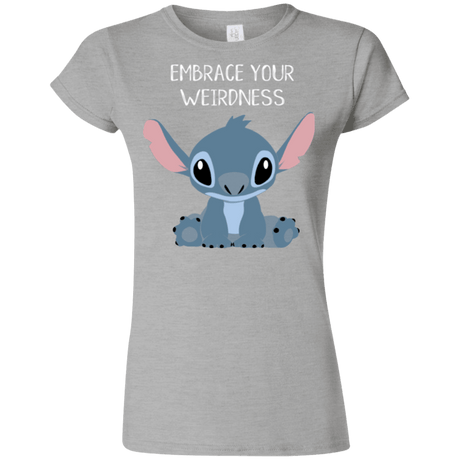 T-Shirts Sport Grey / S Embrace your weirdness Junior Slimmer-Fit T-Shirt