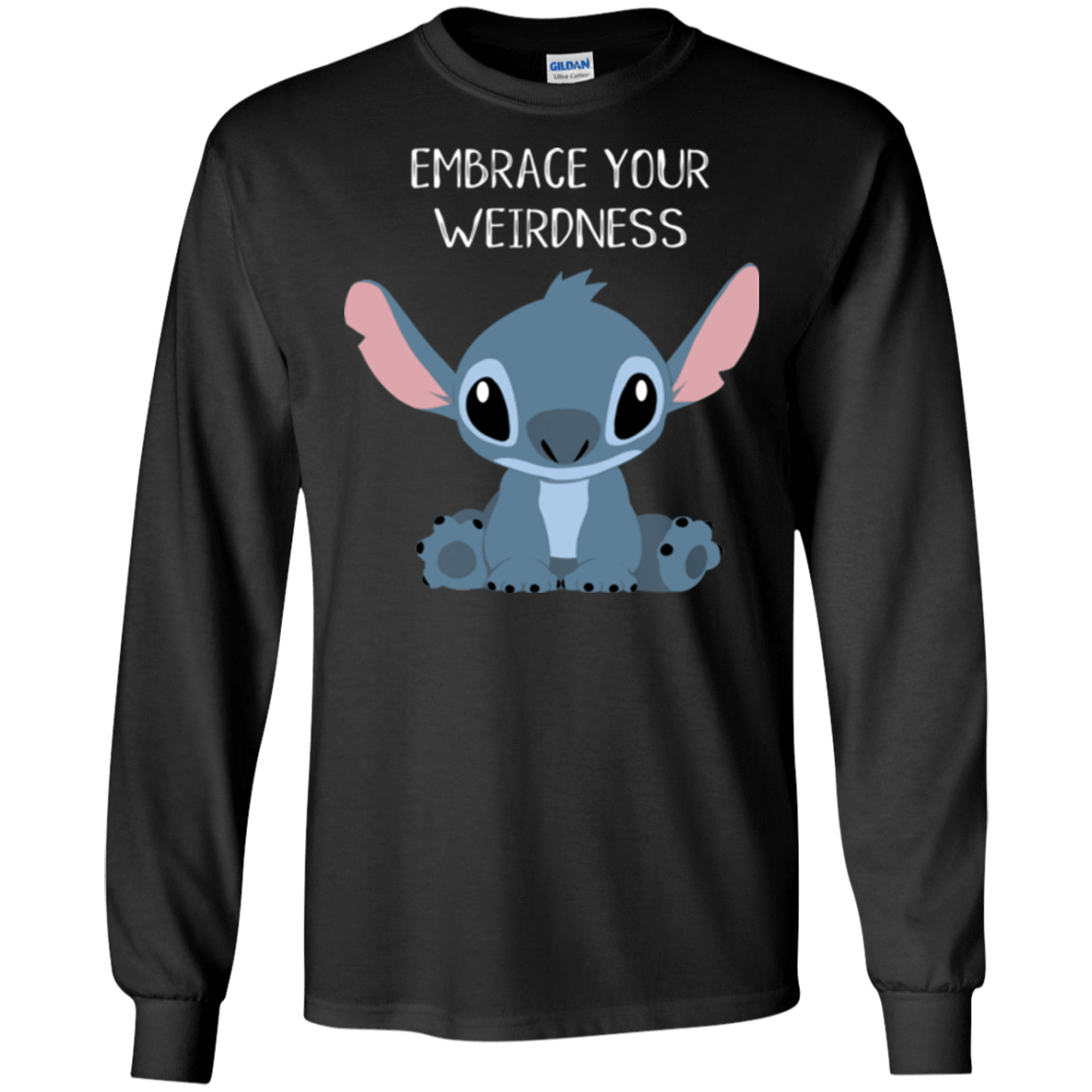 T-Shirts Black / S Embrace your weirdness Men's Long Sleeve T-Shirt