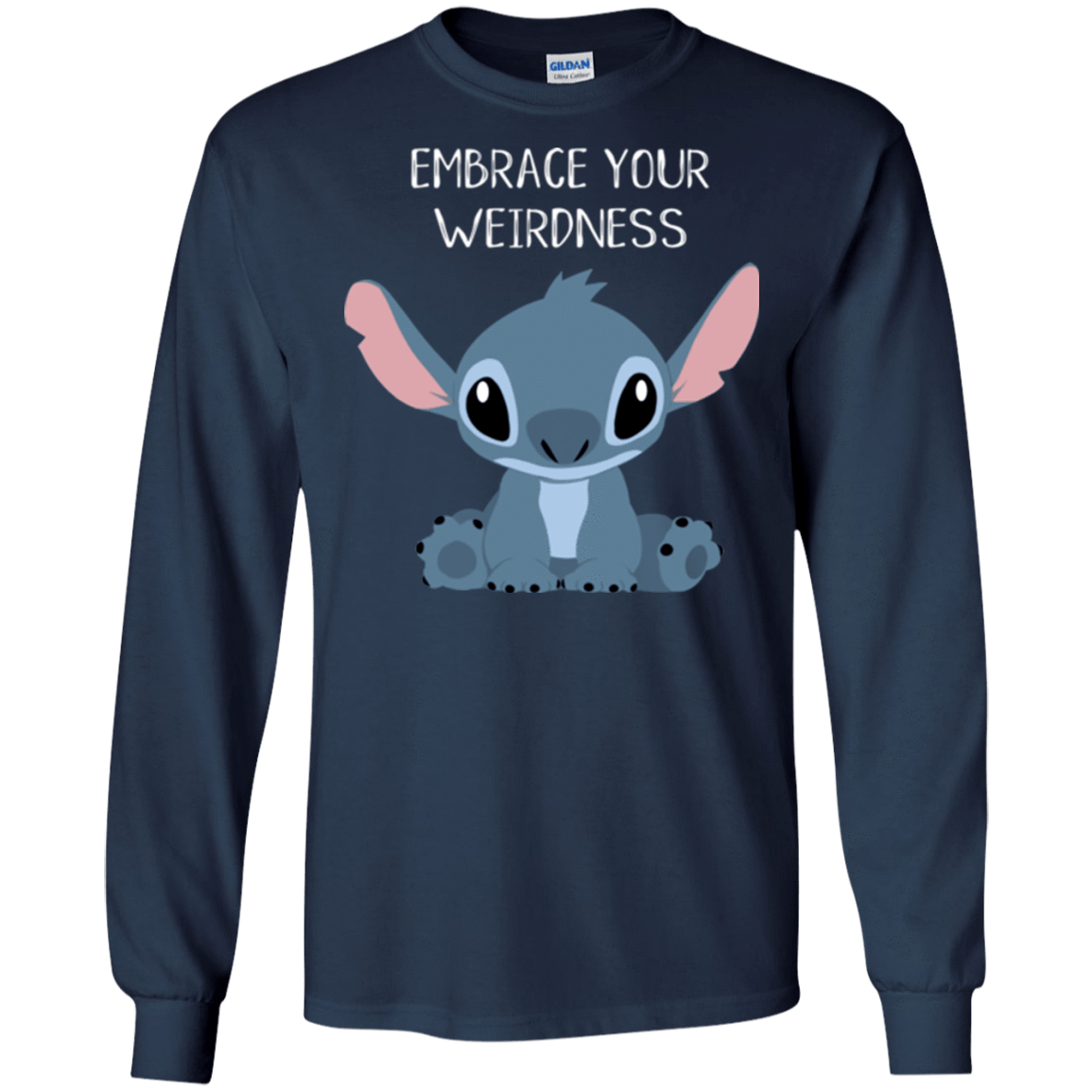 T-Shirts Navy / S Embrace your weirdness Men's Long Sleeve T-Shirt