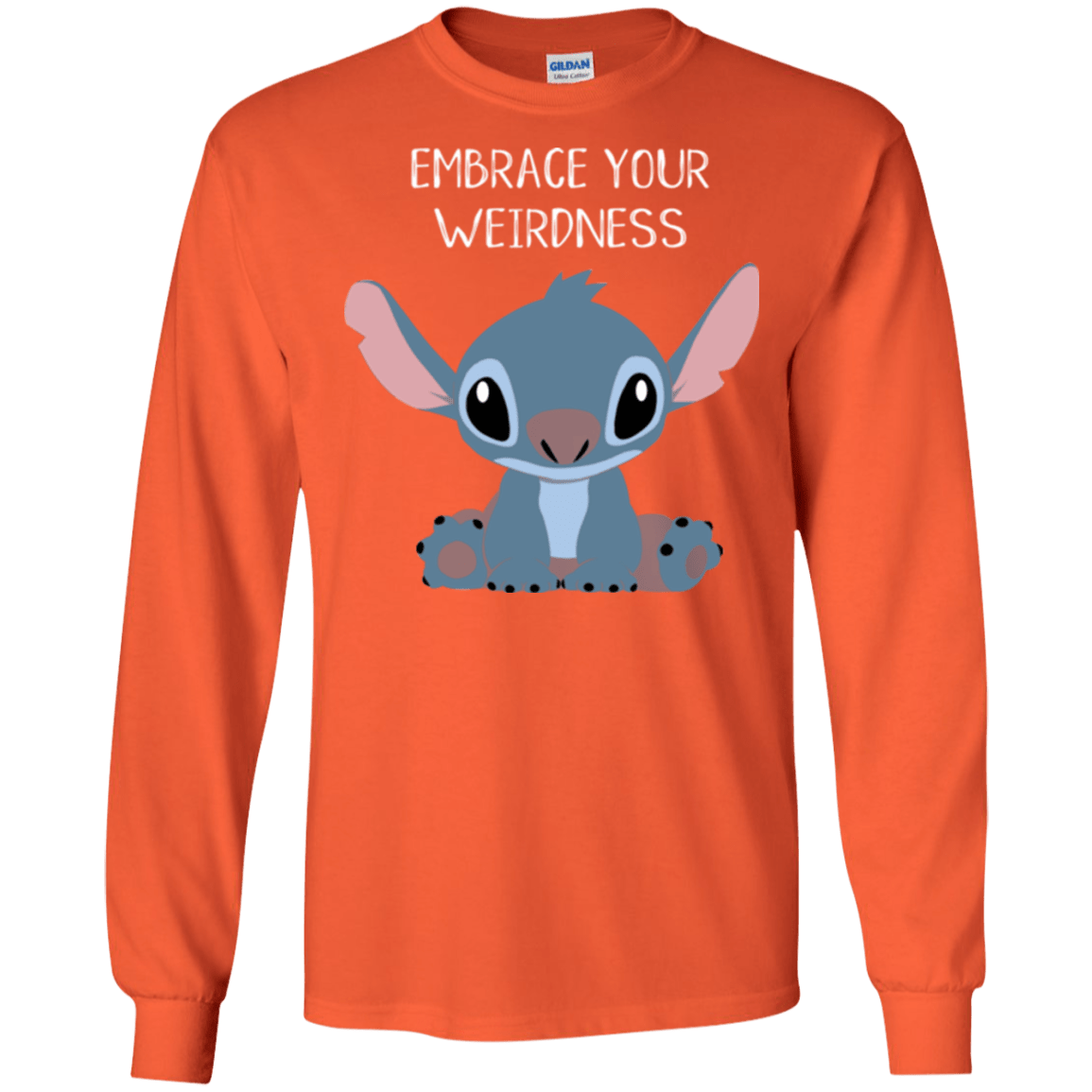 T-Shirts Orange / S Embrace your weirdness Men's Long Sleeve T-Shirt