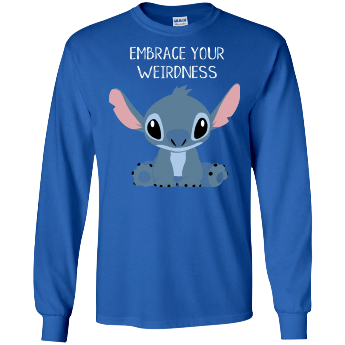 T-Shirts Royal / S Embrace your weirdness Men's Long Sleeve T-Shirt