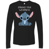 T-Shirts Black / S Embrace your weirdness Men's Premium Long Sleeve