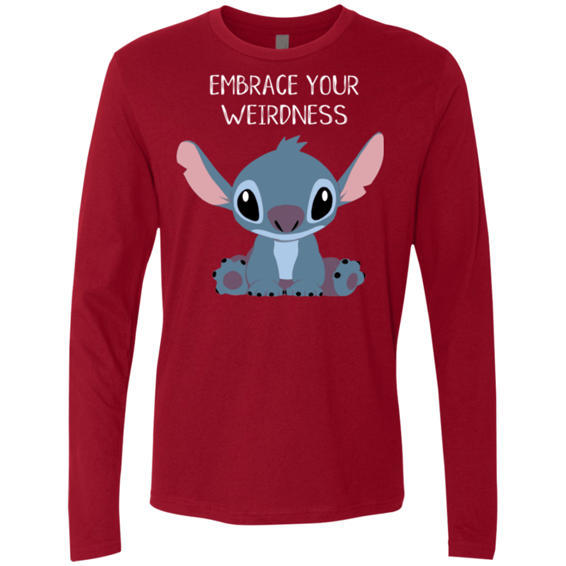 T-Shirts Cardinal / S Embrace your weirdness Men's Premium Long Sleeve