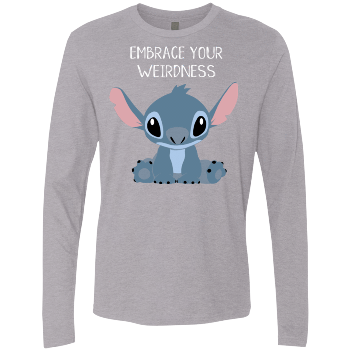 T-Shirts Heather Grey / S Embrace your weirdness Men's Premium Long Sleeve