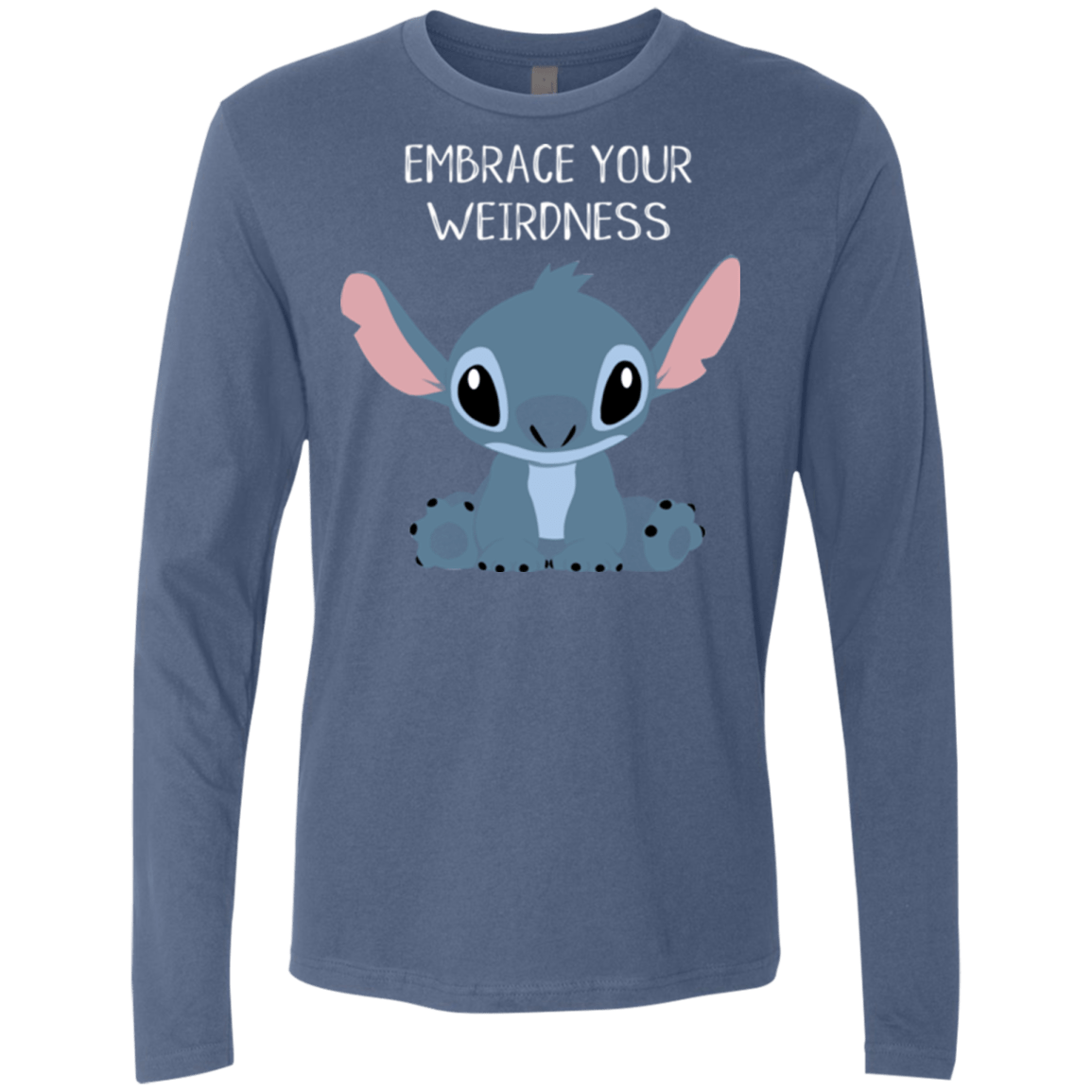 T-Shirts Indigo / S Embrace your weirdness Men's Premium Long Sleeve