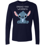 T-Shirts Midnight Navy / S Embrace your weirdness Men's Premium Long Sleeve