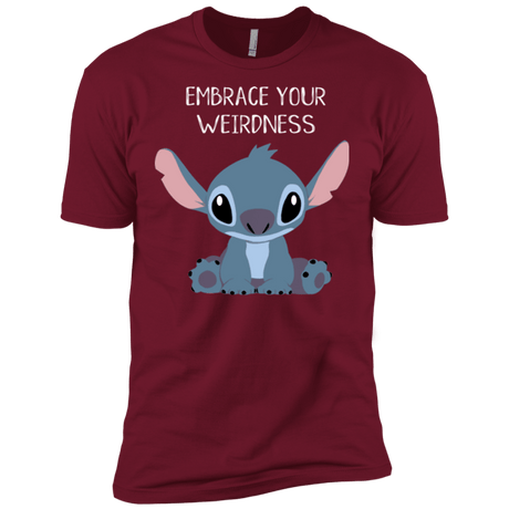 T-Shirts Cardinal / X-Small Embrace your weirdness Men's Premium T-Shirt