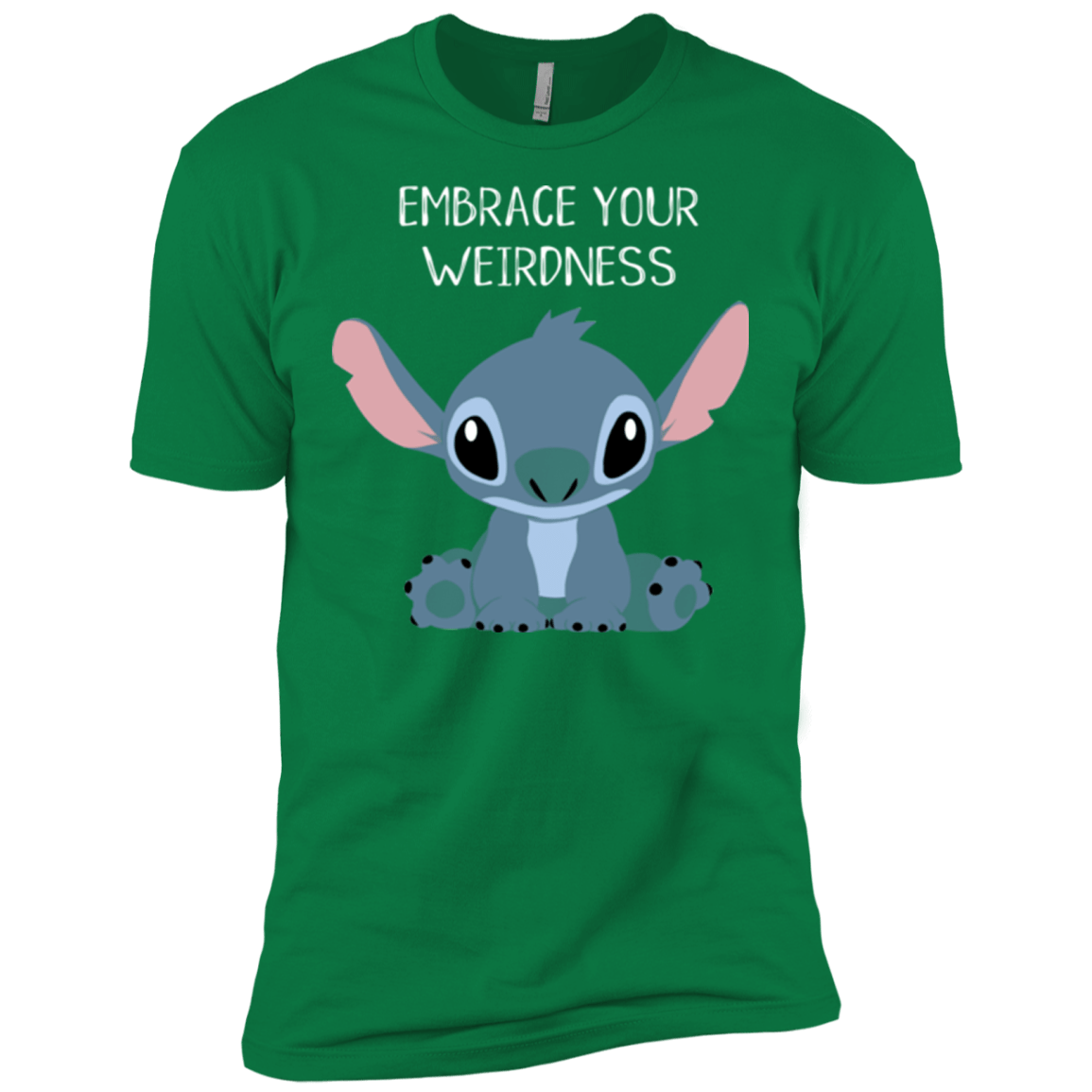 T-Shirts Kelly Green / X-Small Embrace your weirdness Men's Premium T-Shirt