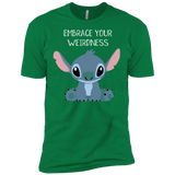 T-Shirts Kelly Green / X-Small Embrace your weirdness Men's Premium T-Shirt