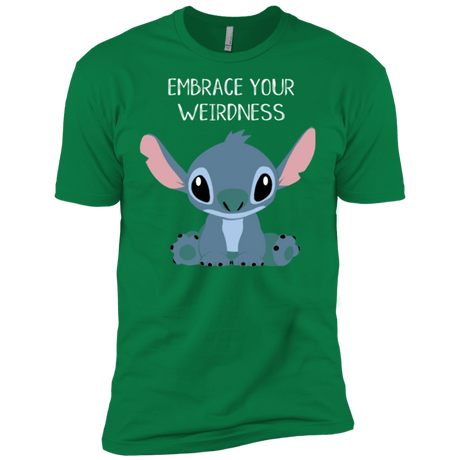 T-Shirts Kelly Green / X-Small Embrace your weirdness Men's Premium T-Shirt