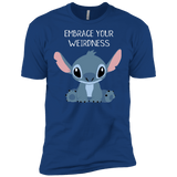 T-Shirts Royal / X-Small Embrace your weirdness Men's Premium T-Shirt