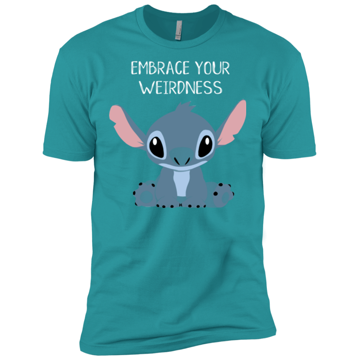 T-Shirts Tahiti Blue / X-Small Embrace your weirdness Men's Premium T-Shirt