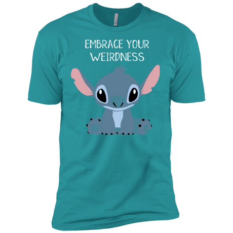 T-Shirts Tahiti Blue / X-Small Embrace your weirdness Men's Premium T-Shirt