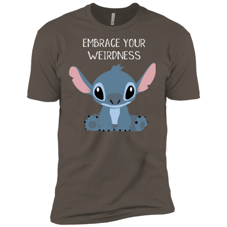 T-Shirts Warm Grey / X-Small Embrace your weirdness Men's Premium T-Shirt