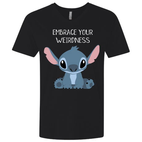 T-Shirts Black / X-Small Embrace your weirdness Men's Premium V-Neck