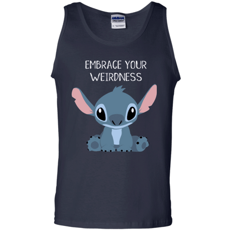 T-Shirts Navy / S Embrace your weirdness Men's Tank Top