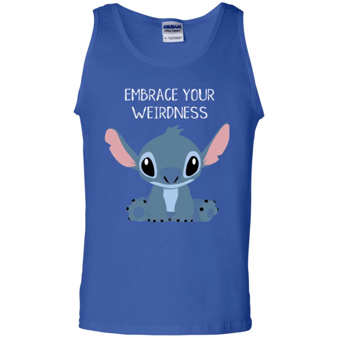 T-Shirts Royal / S Embrace your weirdness Men's Tank Top