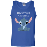 T-Shirts Royal / S Embrace your weirdness Men's Tank Top