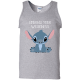 T-Shirts Sport Grey / S Embrace your weirdness Men's Tank Top