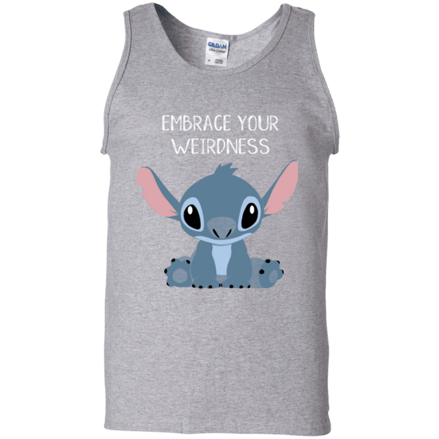 T-Shirts Sport Grey / S Embrace your weirdness Men's Tank Top