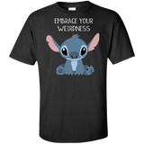 T-Shirts Black / XLT Embrace your weirdness Tall T-Shirt