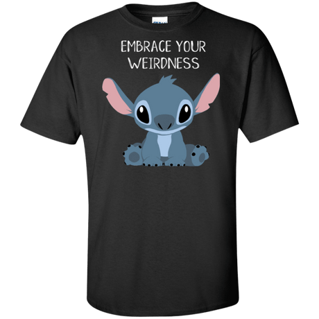 T-Shirts Black / XLT Embrace your weirdness Tall T-Shirt