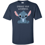 T-Shirts Navy / XLT Embrace your weirdness Tall T-Shirt
