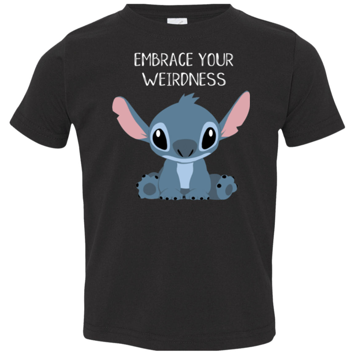 T-Shirts Black / 2T Embrace your weirdness Toddler Premium T-Shirt