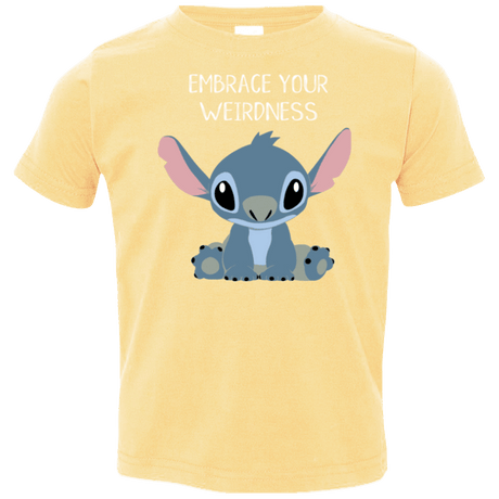 T-Shirts Butter / 2T Embrace your weirdness Toddler Premium T-Shirt