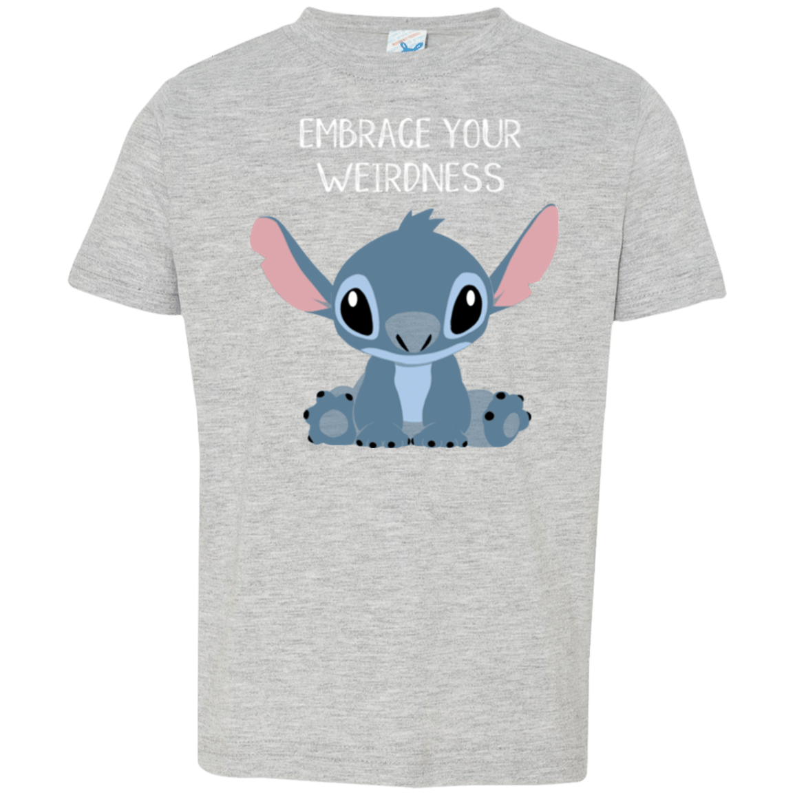 T-Shirts Heather Grey / 2T Embrace your weirdness Toddler Premium T-Shirt