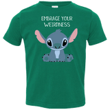 T-Shirts Kelly / 2T Embrace your weirdness Toddler Premium T-Shirt