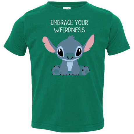 T-Shirts Kelly / 2T Embrace your weirdness Toddler Premium T-Shirt