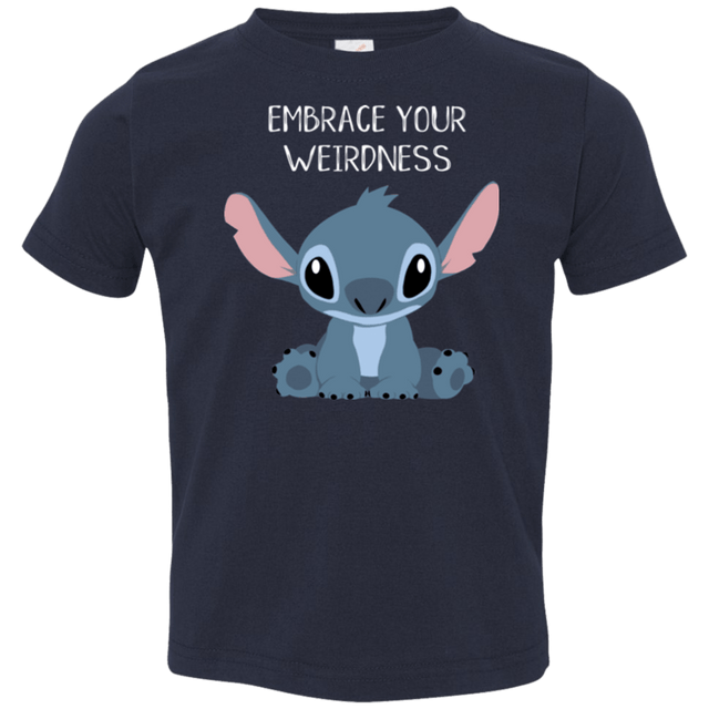 T-Shirts Navy / 2T Embrace your weirdness Toddler Premium T-Shirt