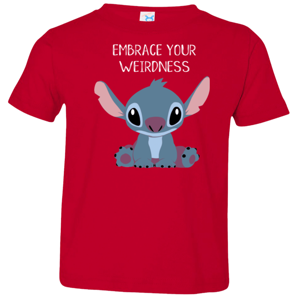 T-Shirts Red / 2T Embrace your weirdness Toddler Premium T-Shirt