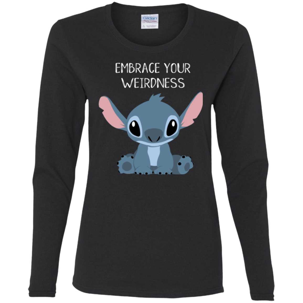 T-Shirts Black / S Embrace your weirdness Women's Long Sleeve T-Shirt