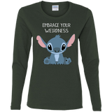 T-Shirts Forest / S Embrace your weirdness Women's Long Sleeve T-Shirt