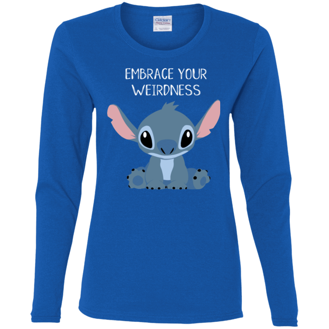 T-Shirts Royal / S Embrace your weirdness Women's Long Sleeve T-Shirt