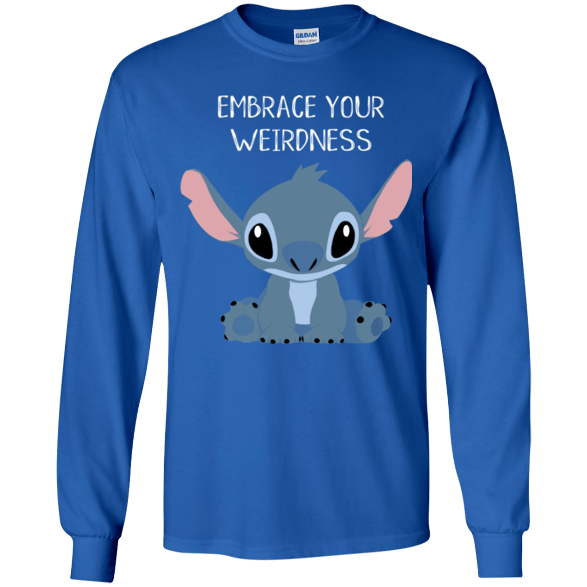 T-Shirts Royal / YS Embrace your weirdness Youth Long Sleeve T-Shirt