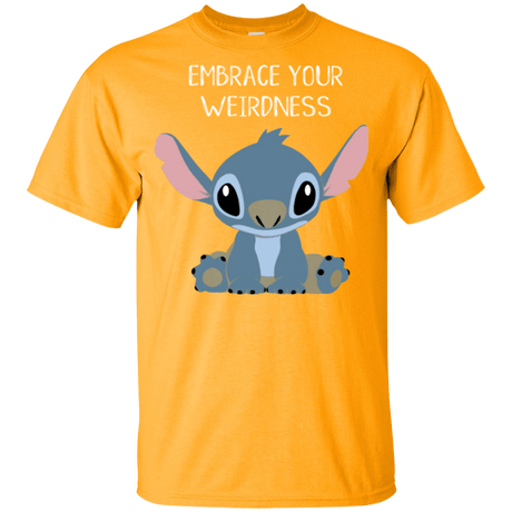 T-Shirts Gold / YXS Embrace your weirdness Youth T-Shirt