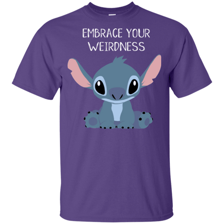 T-Shirts Purple / YXS Embrace your weirdness Youth T-Shirt