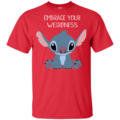 T-Shirts Red / YXS Embrace your weirdness Youth T-Shirt