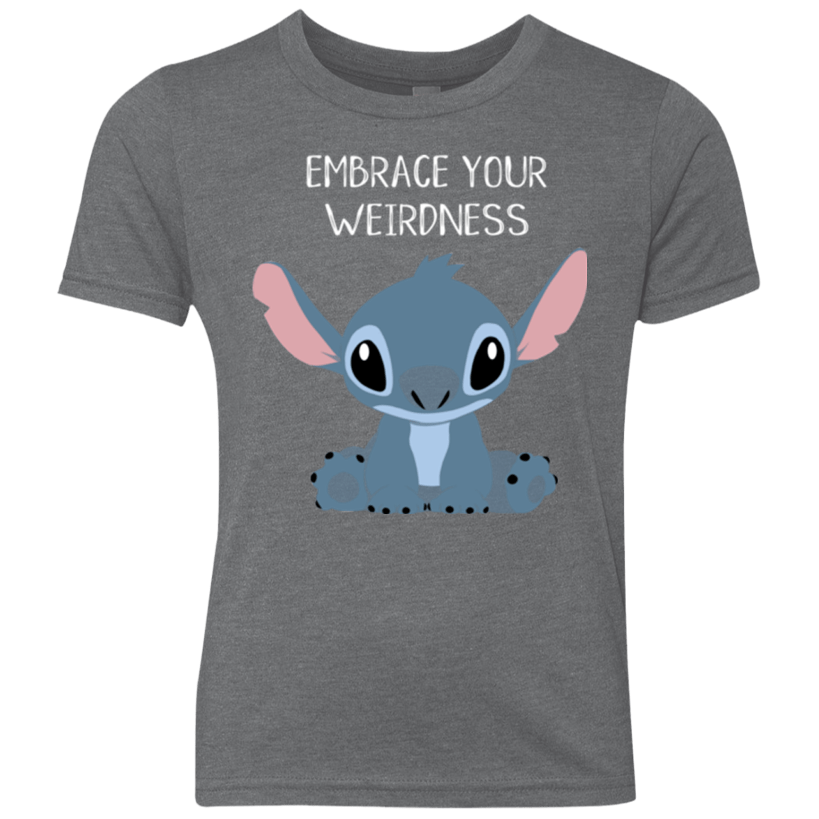 T-Shirts Premium Heather / YXS Embrace your weirdness Youth Triblend T-Shirt