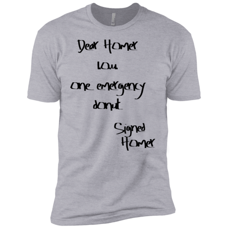 T-Shirts Heather Grey / YXS Emergency Donut Boys Premium T-Shirt