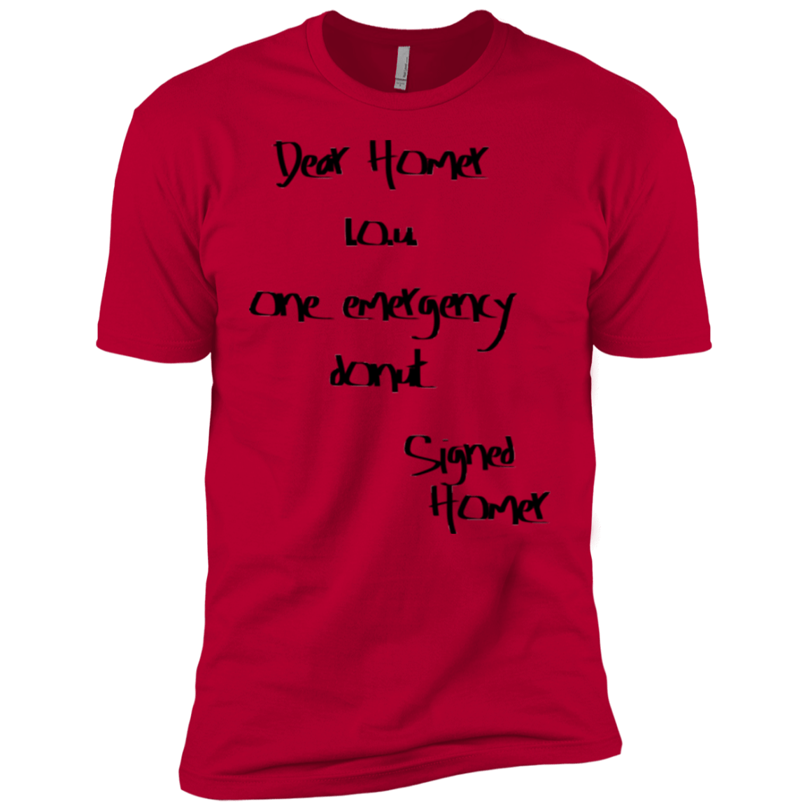 T-Shirts Red / YXS Emergency Donut Boys Premium T-Shirt