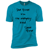 T-Shirts Turquoise / YXS Emergency Donut Boys Premium T-Shirt