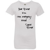 T-Shirts White / YXS Emergency Donut Girls Premium T-Shirt