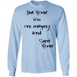 T-Shirts Light Blue / S Emergency Donut Men's Long Sleeve T-Shirt