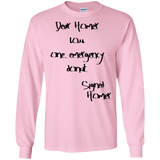 T-Shirts Light Pink / S Emergency Donut Men's Long Sleeve T-Shirt