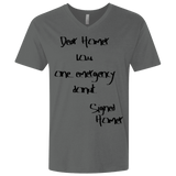 T-Shirts Heavy Metal / X-Small Emergency Donut Men's Premium V-Neck