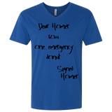 T-Shirts Royal / X-Small Emergency Donut Men's Premium V-Neck